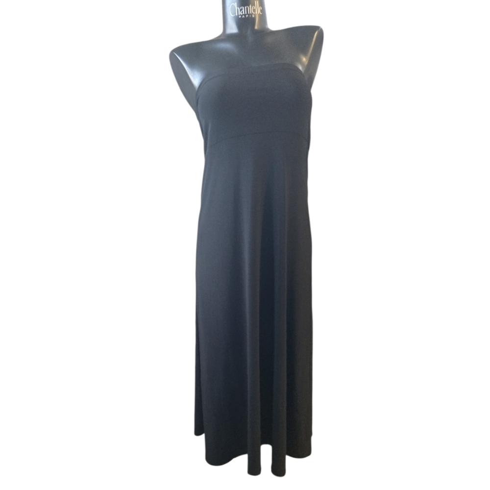 JBS Classic Black Strapless Dress
